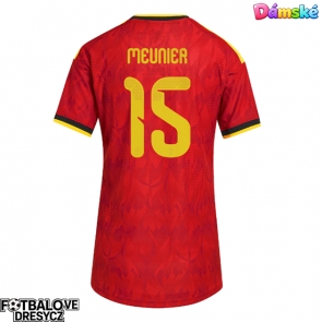 Belgie Thomas Meunier #15 Dámské Domácí Dres MS 2026 Krátký Rukáv